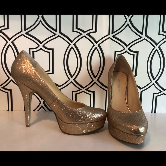 🌟HP Enzo Angiolini Smiles Gold Platform Heels 🌟 - Picture 2 of 5